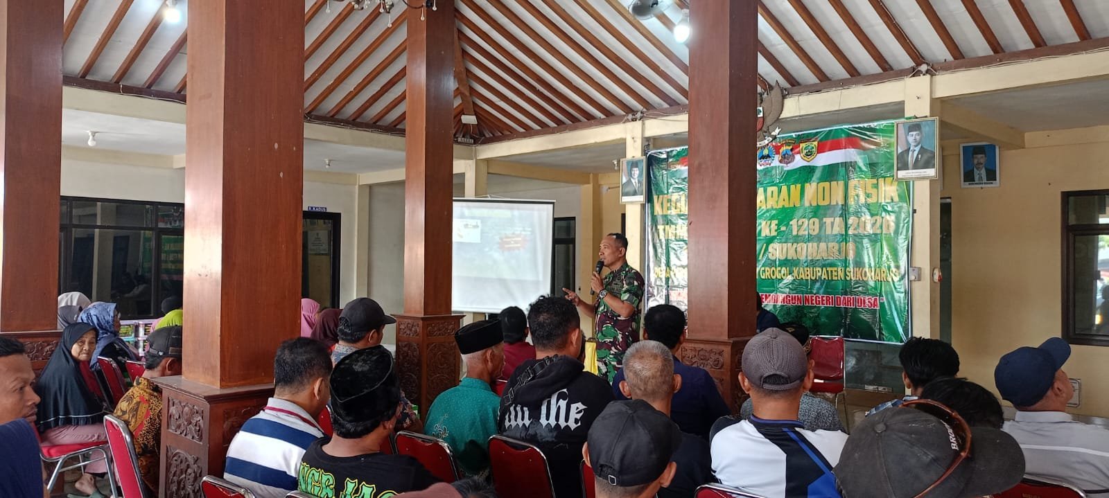 TMMD Kodim 0726/Sukoharjo Sisipkan Literasi Digital dalam Wawasan Kebangsaan