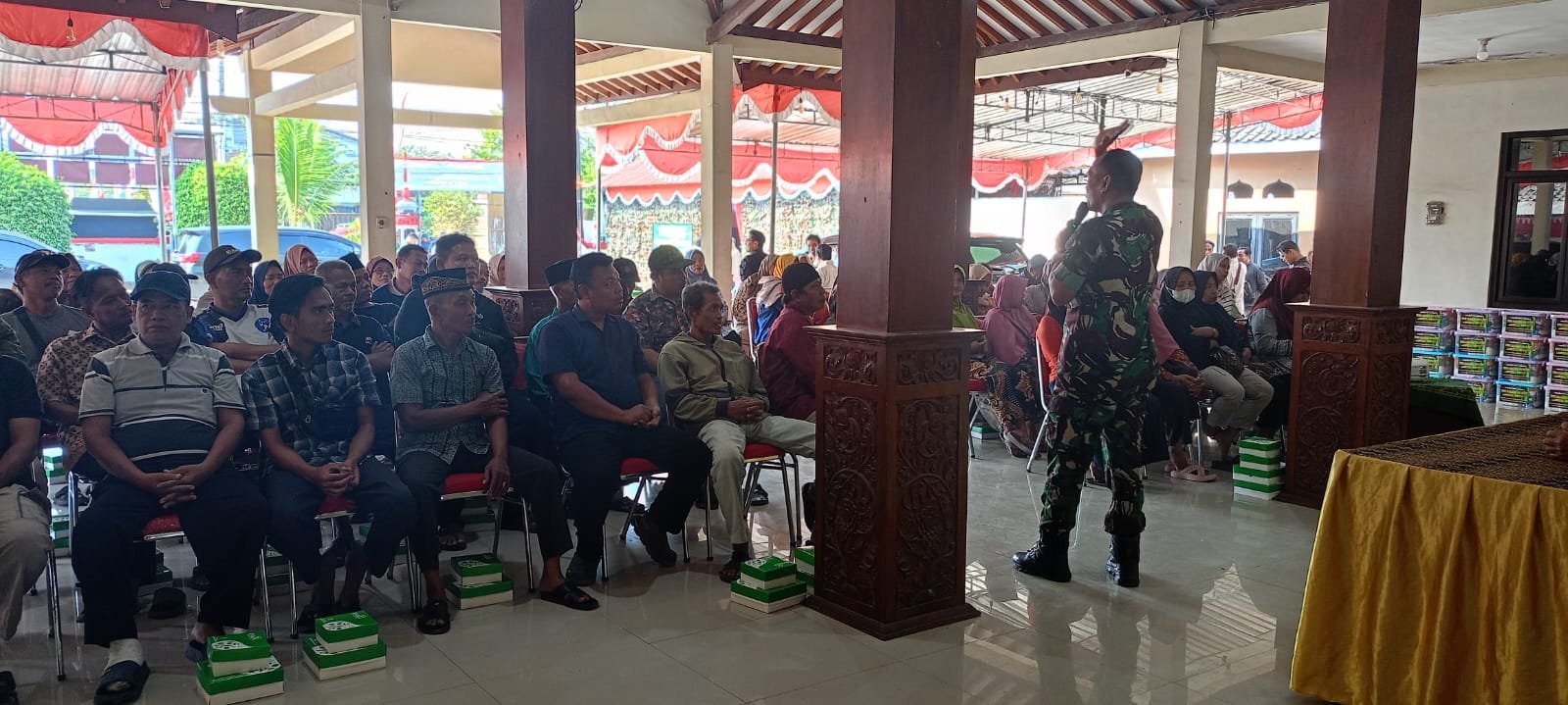 Wawasan Kebangsaan TMMD 129 Singgah di Parangjoro, Warga Diskusi Soal Hoaks