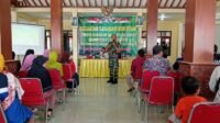 Balai Desa Jadi Tempat Wasbang TMMD: Warga Parangjoro Diteguhkan Cinta Tanah Air