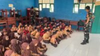 SDN Tamban Bangun Jadi Lokasi Sosialisasi Kesehatan Satgas TMMD Ke-129