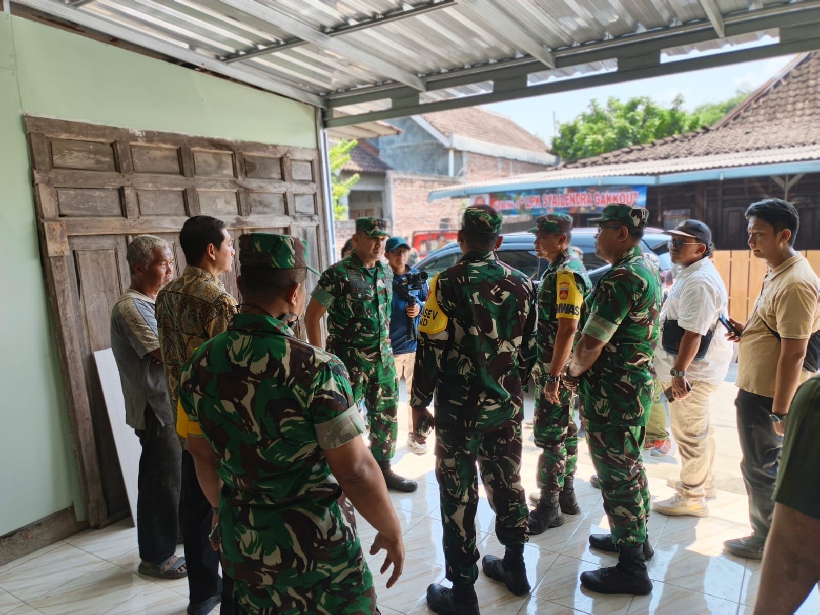Dua Hari Wasev di Parangjoro, Fokus pada Mutu RTLH TMMD