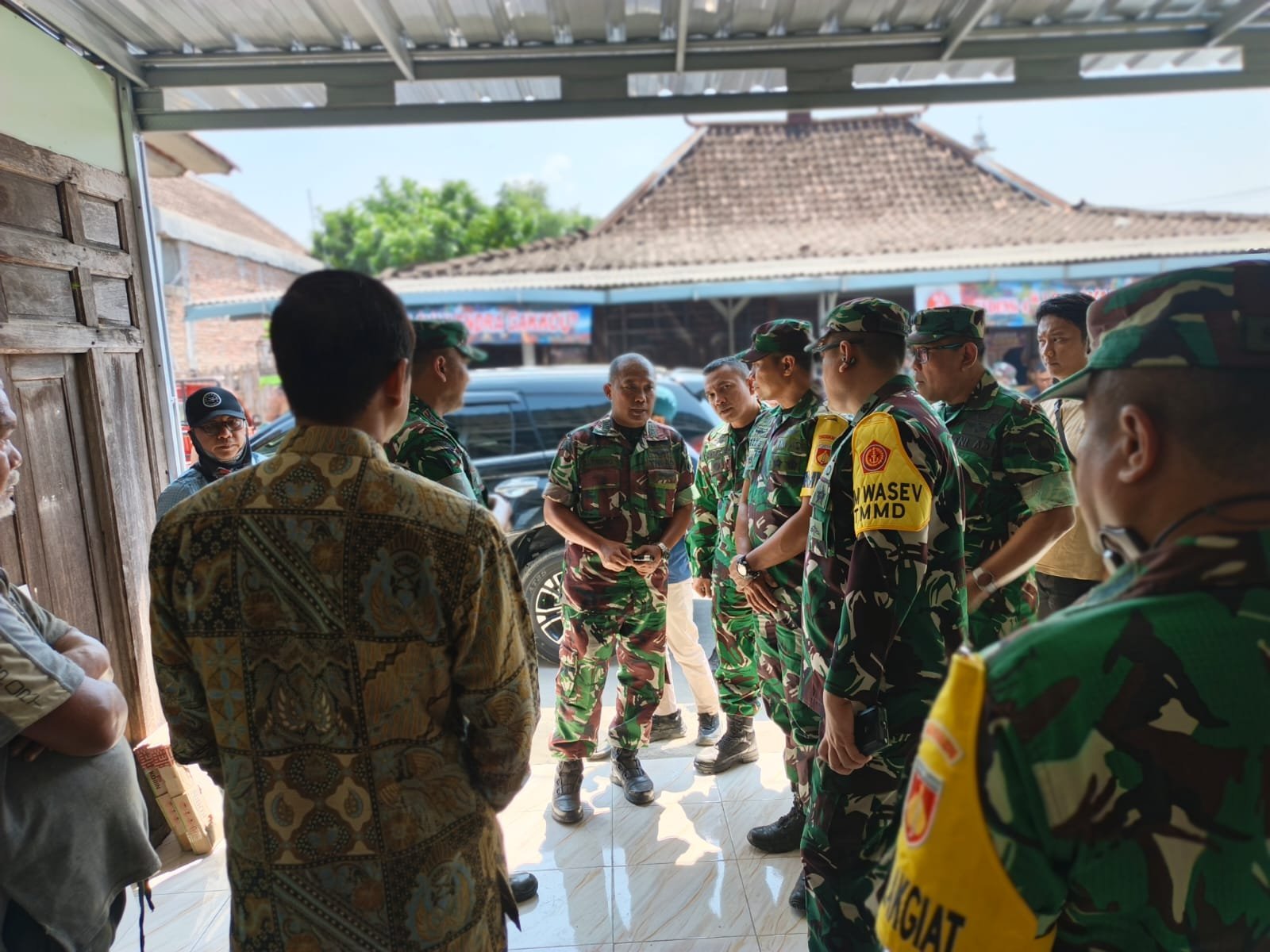Dari Parangjoro, Kadispenad Cek Pekerjaan RTLH yang Langsung Menyentuh Warga