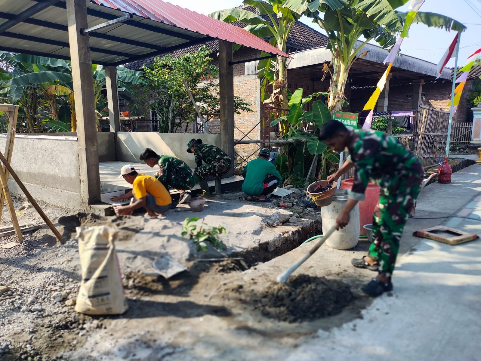Selesai di Tahap Finishing, Pos Kamling Sinkil Bakal Dipakai untuk Ronda