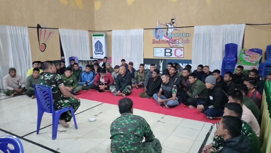 Malammu Aman: Apel Malam Satgas TMMD ke-129 Pastikan Kondisi Personel di Bontocani