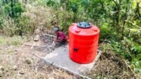 Dudukan Tandon Air Dibangun di Desa Pattuku, Lengkapi Sarana Penampungan Warga Dudukan Tandon Air Dibangun di Desa Pattuku, Lengkapi Sarana Penampungan Warga