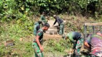 Di Pattuku, TMMD ke-129 Pasang Prasasti untuk Menandai Sasaran Peningkatan Jalan