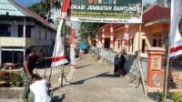 Sambut HUT ke-81, Merah Putih Dihiasi di Sekitar Pekerjaan TMMD Jembatan Gantung Tadang Palie Sambut HUT ke-81, Merah Putih Dihiasi di Sekitar Pekerjaan TMMD Jembatan Gantung Tadang Palie