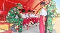 Siswa SDN Parangjoro 2 Dapat Motivasi Sekolah dari Satgas TMMD