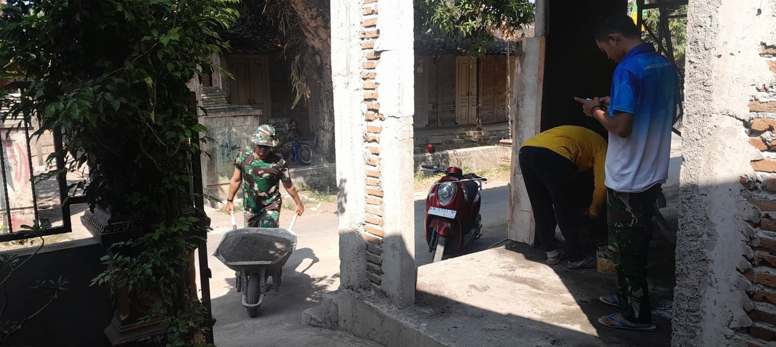 Pembangunan Lanjutan Masjid Al-Mubaroq, Warga Parangjoro Saksikan Perubahan