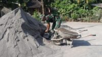 Satgas TMMD dan Warga Rehabilitasi Masjid Al-Mubaroq, Fokus pada Fungsi Sosial