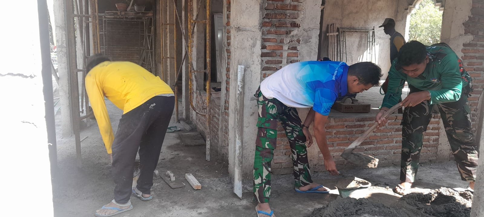 Atap dan Genting Jadi Prioritas, Perbaikan Masjid Al-Mubaroq Digarap Bertahap
