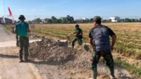 Ratakan Sisa Galian, Penataan Bahu Jalan Parangjoro Capai 95 Persen