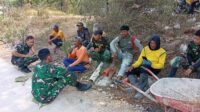 Parangjoro: Jeda Kerja TMMD Buka Ruang Komsos Antara Satgas dan Warga