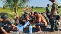 Kebersamaan Jadi Energi Pembangunan TMMD Ke-129 di Tamban Bangun
