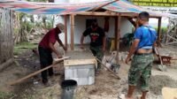 Prasasti Jadi Penanda: Perbaikan Rumah Rosnawati di Sibulue Hampir Selesai