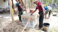 Prasasti Dipasang di Rumah RTLH Penerima TMMD, Pekerjaan Fisik Dirampungkan Prasasti Dipasang di Rumah RTLH Penerima TMMD, Pekerjaan Fisik Dirampungkan