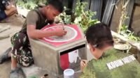 Penanda Rumah Jadi Tanda RTLH Sofyan Telah Diperbaiki oleh Satgas TMMD 129 Penanda Rumah Jadi Tanda RTLH Sofyan Telah Diperbaiki oleh Satgas TMMD 129