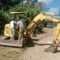 Saat Excavator Dirawat, Pekerjaan Peningkatan Jalan Desa Pattuku Tak Terhenti