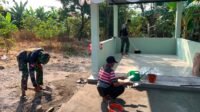 Sasaran Tambahan TMMD: Pos Kamling Dukuh Singkil Dipacu Penyelesaiannya