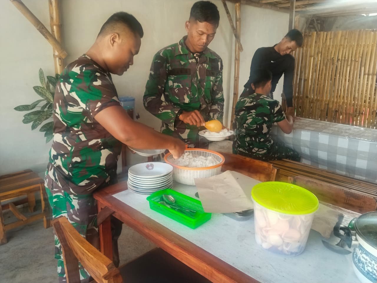 TMMD Parangjoro: Istirahat Sejenak Jadi Bagian Proses Pengerjaan