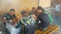 Satgas TMMD 129 Sukoharjo Manfaatkan Makan Siang untuk Pulihkan Kondisi