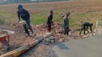 Talut Parangjoro Diperawat Bersama Warga dan Satgas TMMD Talut Parangjoro Diperawat Bersama Warga dan Satgas TMMD