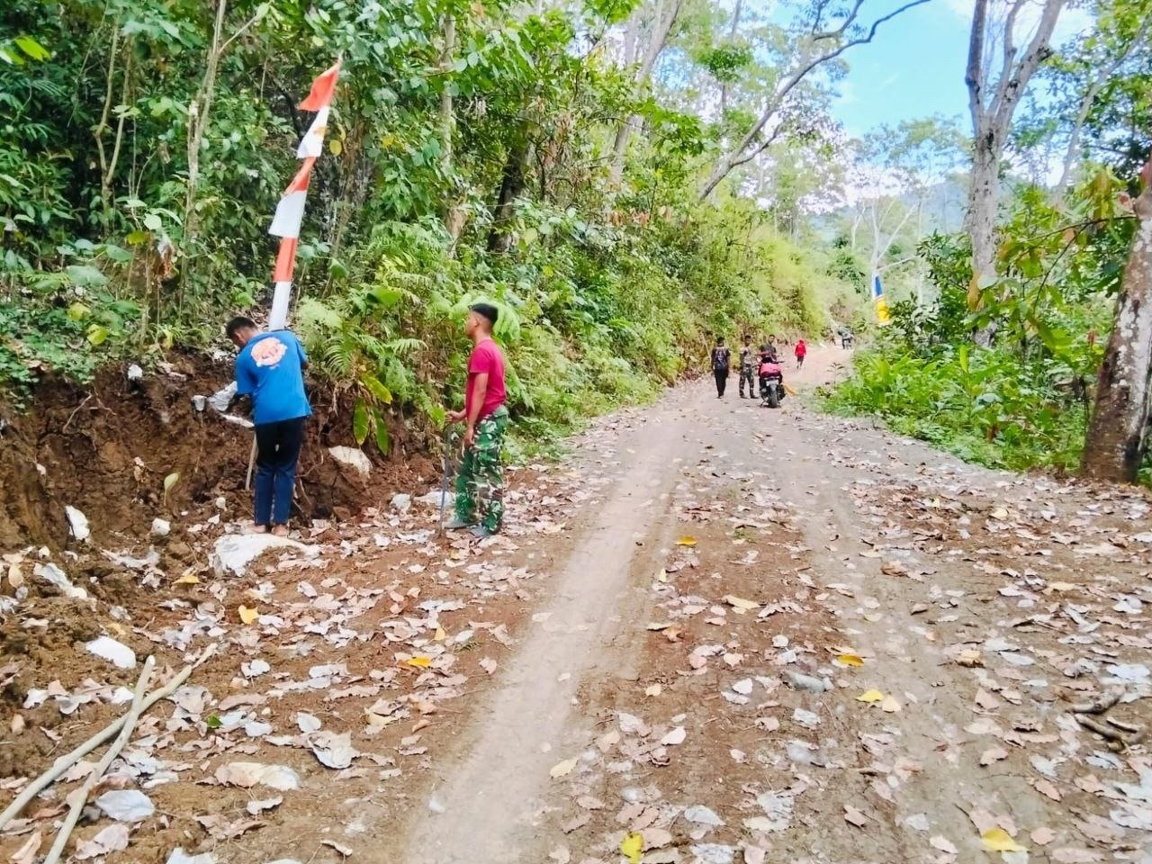 Suasana Baru di Jalan Pattuku Saat TMMD ke-129 Mendekat ke Penutupan