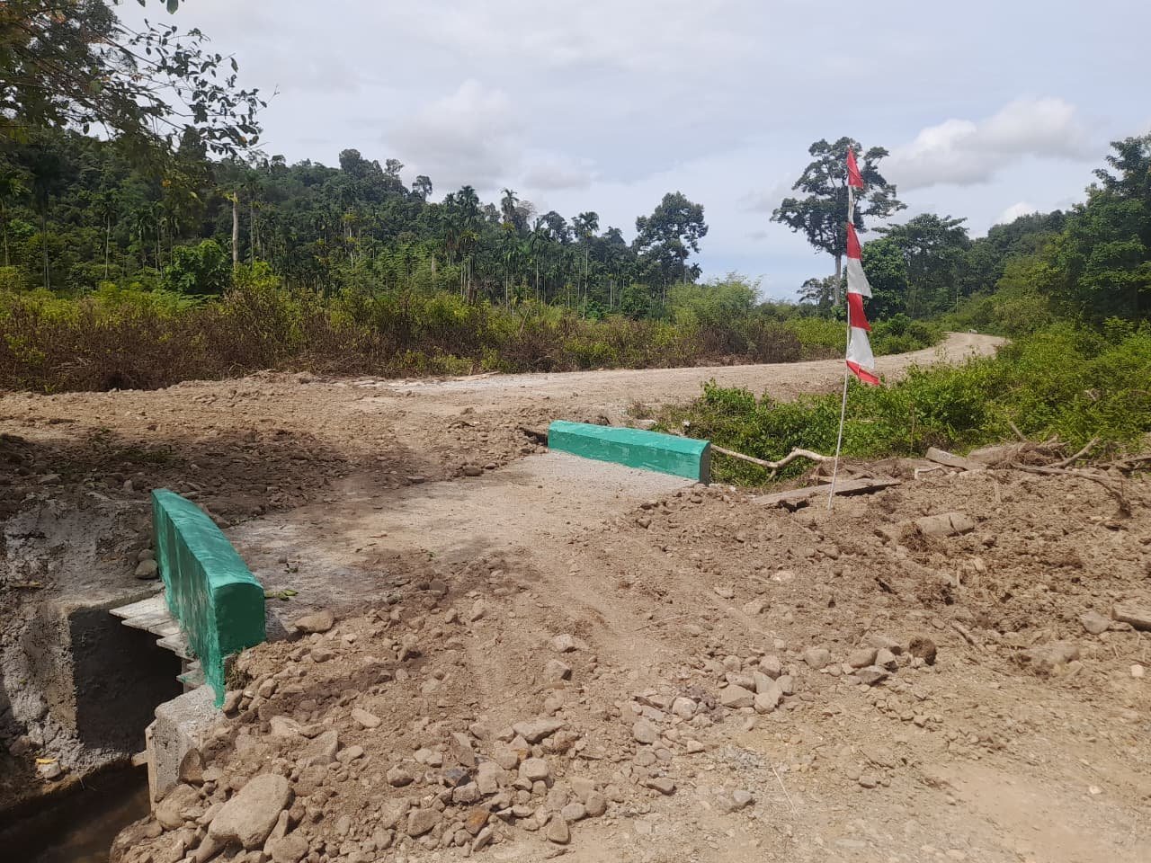 Akses Desa Sarah Raya Terasa Ringan Usai Rampungnya Empat Jembatan