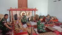 Persiapan Penutupan TMMD Sukoharjo Dihiasi Gamelan