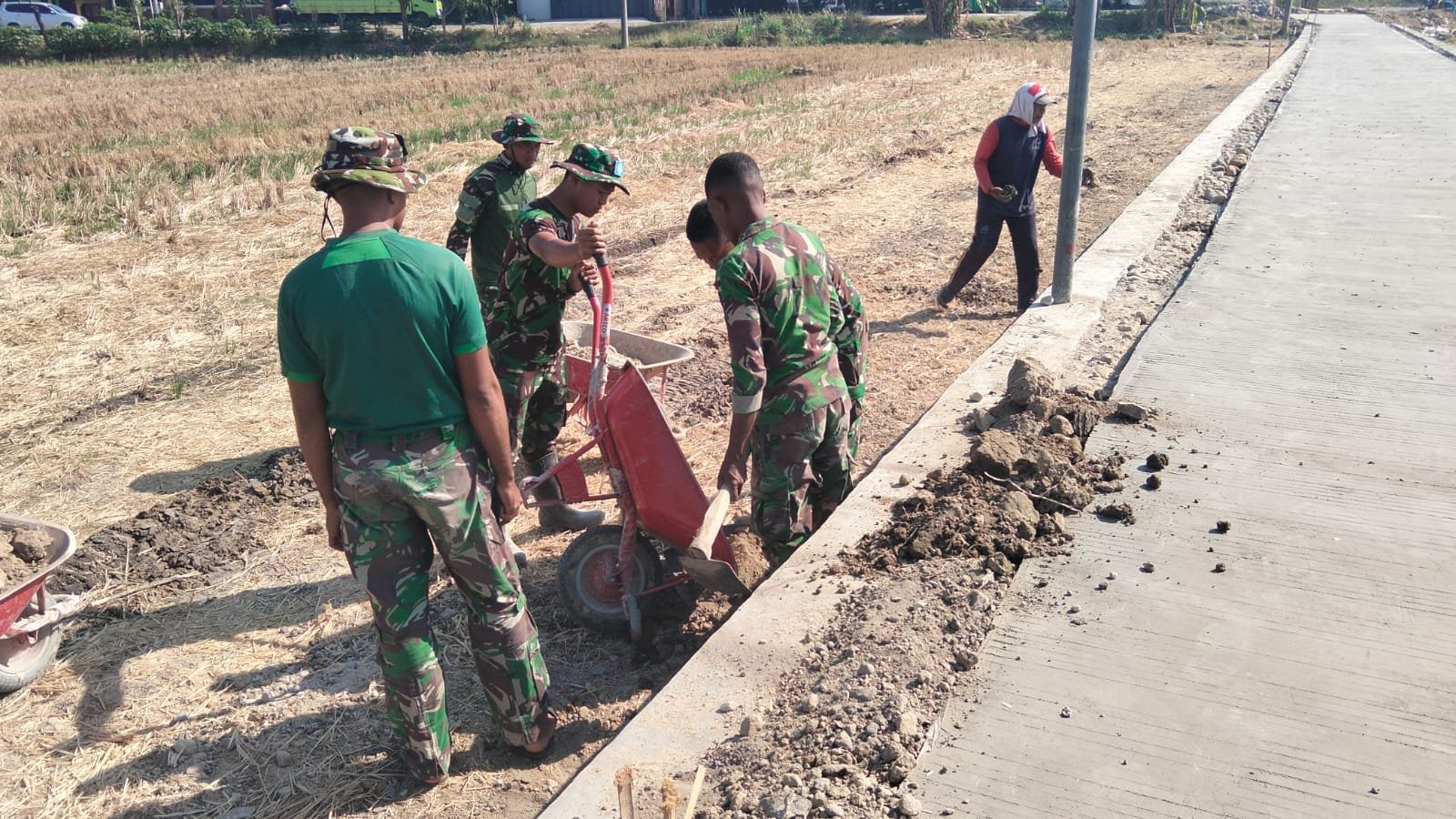 Bagaimana Susunan Batu dan Adukan Menentukan Kualitas Talud TMMD