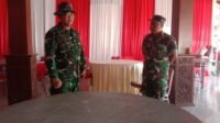 Kasdim 0726/Sukoharjo Pimpin Pemeriksaan Ruang Jelang Penutupan TMMD ke-129
