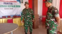Mayor Inf. Aziz Yuli Anshory Teliti Kelengkapan Ruang Penutupan TMMD 129