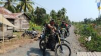 Irdam XXII/Tambun Bungai Tinjau Hasil Perkerasan Jalan TMMD Ke-129