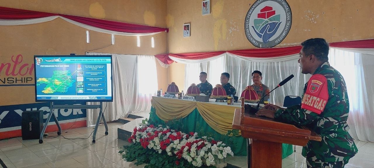 Kodim 1407/Bone Umumkan Penyelesaian 100% Sasaran TMMD Ke-129
