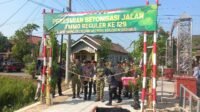 Jalan Beton di Parangjoro Resmi Dibuka, Irdam IV Hadir