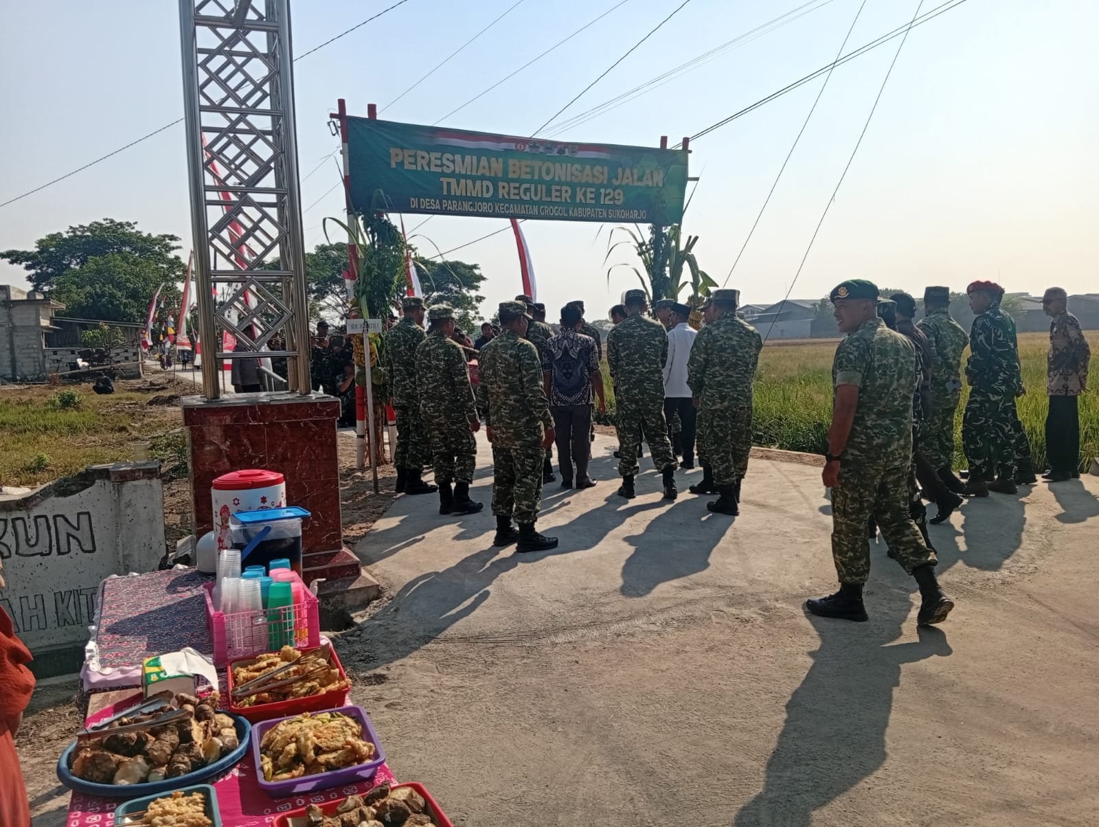 Bazar Pangan Hingga Reog Meriahkan Penutupan TMMD Reguler Ke-129