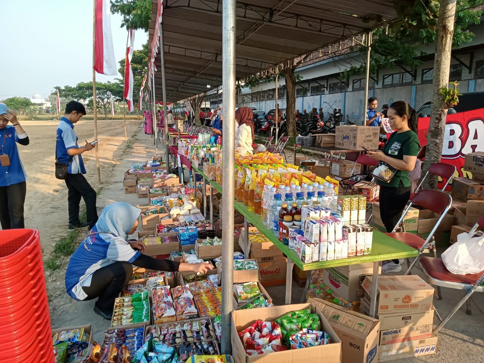 Bazar Mitra Sukoharjo Hadirkan Kebutuhan Pokok Saat Penutupan TMMD