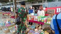BAZAR MITRA SUKOHARJO Sediakan Kebutuhan Pokok Saat Penutupan TMMD