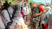 Bazar Jadi Pusat Aktivitas Saat Penutupan TMMD ke-129 Kodim 1005/Barito Kuala