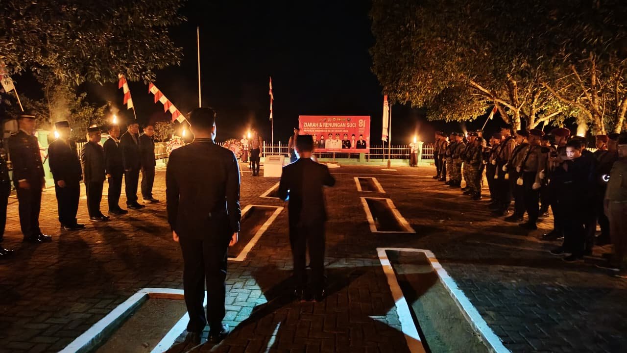 Kodim 1001/HSU-BLG Gelar Apel Kehormatan Dan Renungan Suci, Kenang Jasa Para Pahlawan