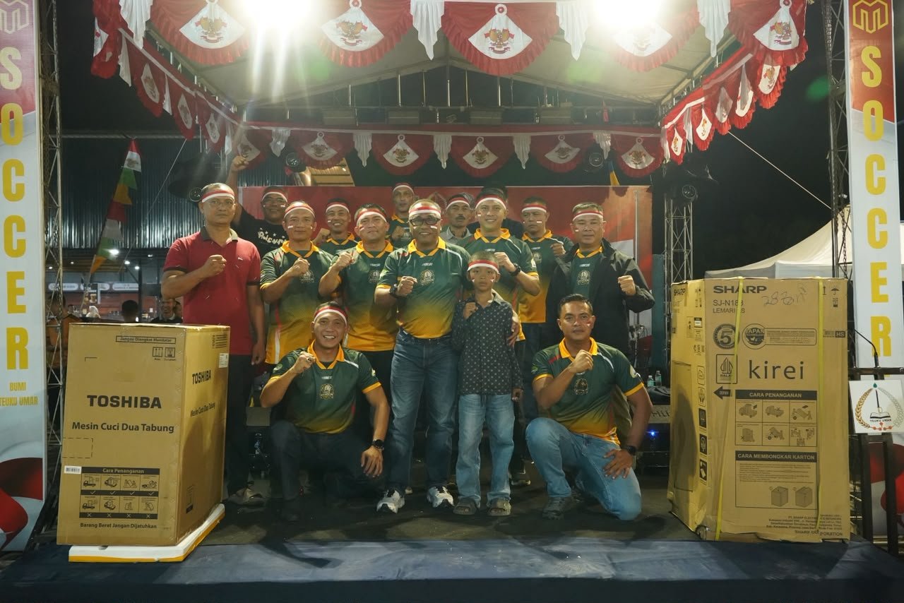Kodim 0105/Aceh Barat Juara Piala Danrem 012/Teuku Umar Setelah Final Sengit