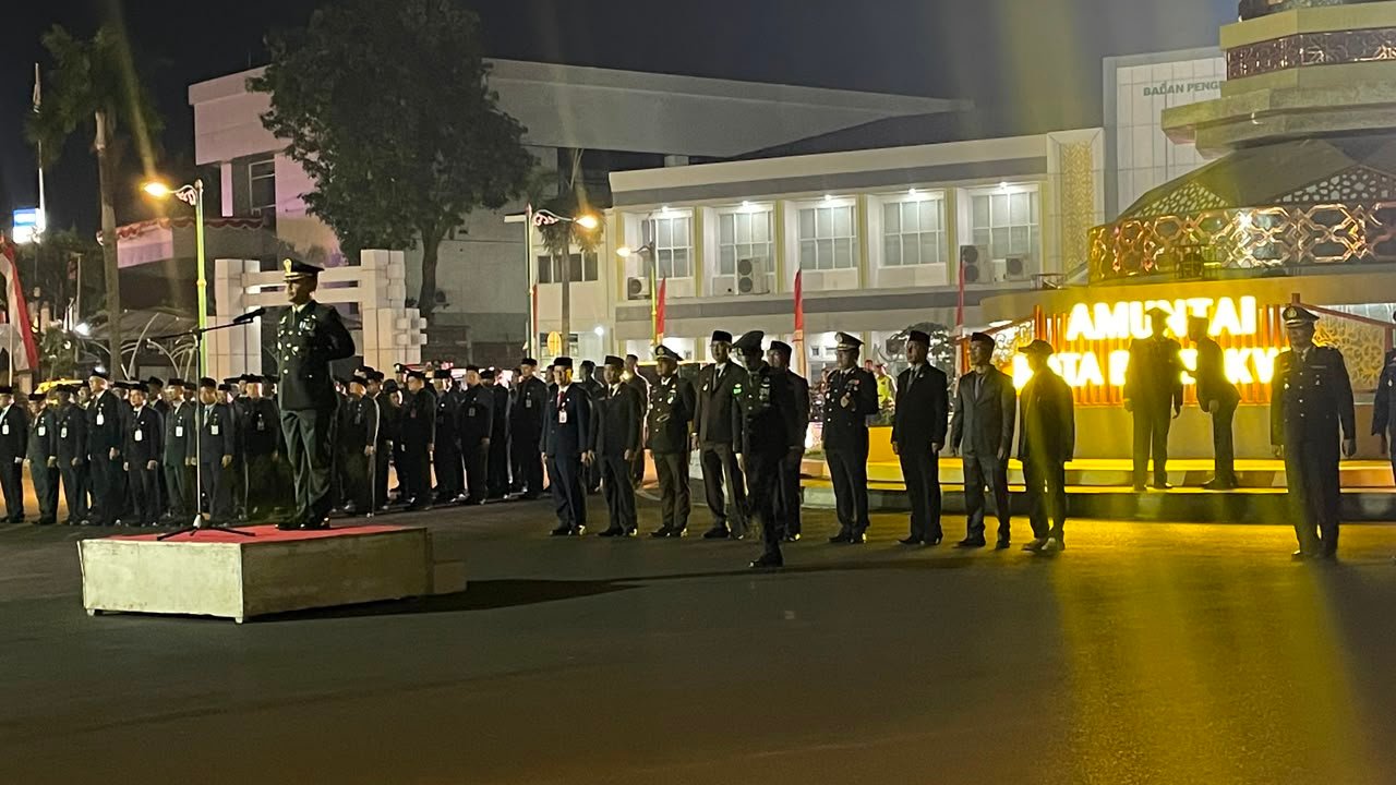 Malam Kemerdekaan di Amuntai Bergelora, Pawai Taptu Teguhkan Semangat HSU Bangkit