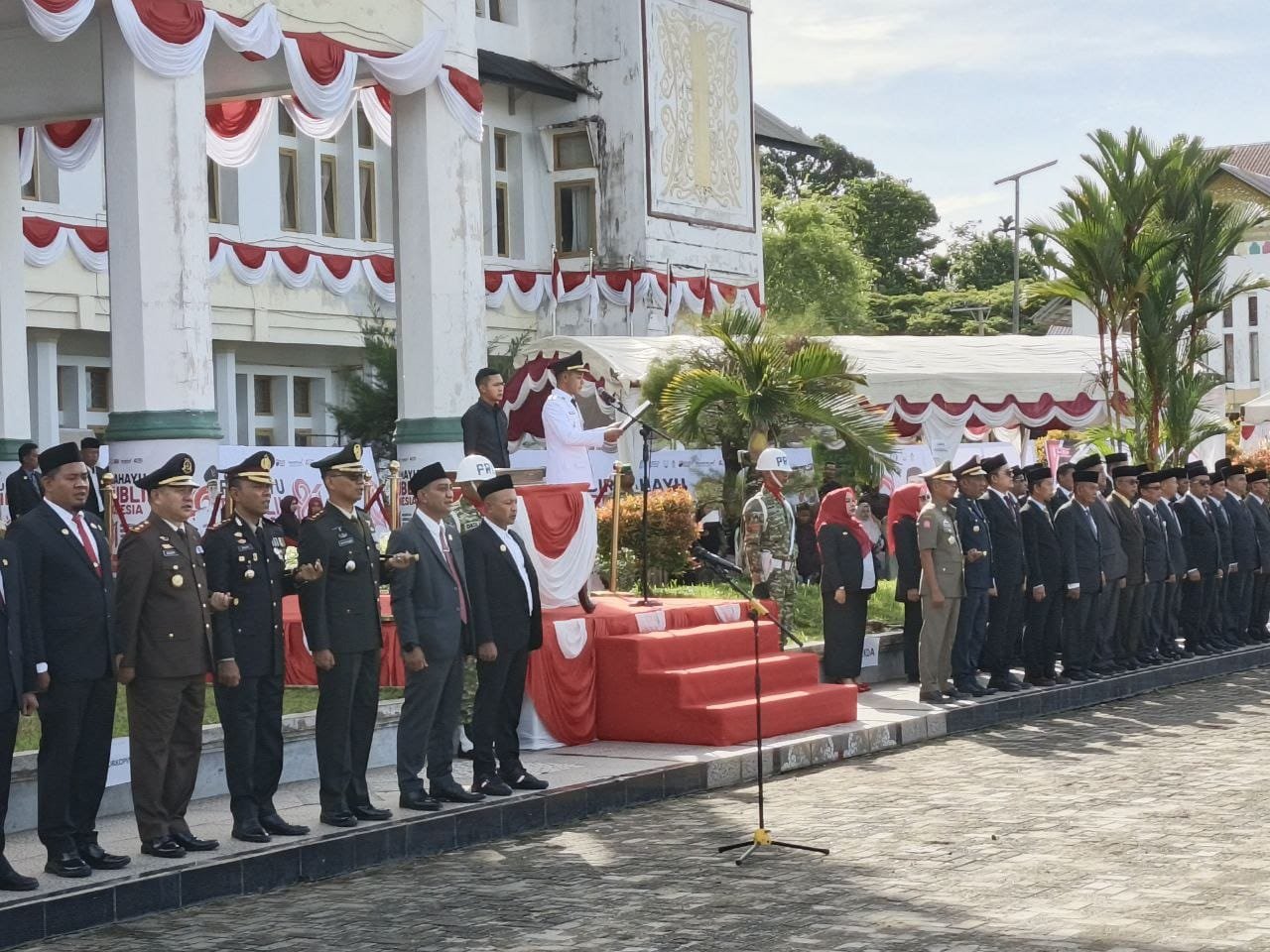 Dandim 0114/Aceh Jaya Hadiri Upacara HUT ke-81 RI, Sinergi Forkopimda Perkuat Persatuan Daerah