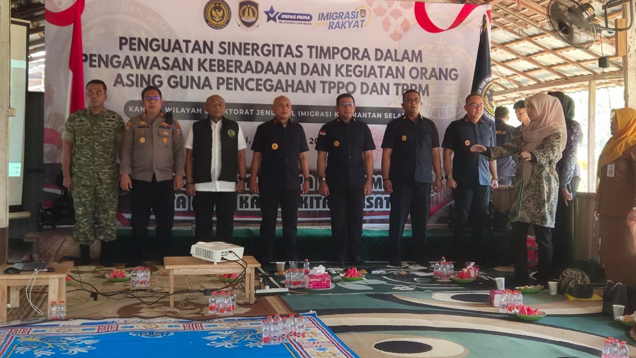TIMPORA Kalsel Gelar Rakor di Hulu Sungai Utara, Tekankan Integrasi Pengawasan WNA