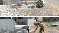 Aksi Gotong Royong Babinsa di Tanoh Merah Pererat Hubungan TNI dan Warga