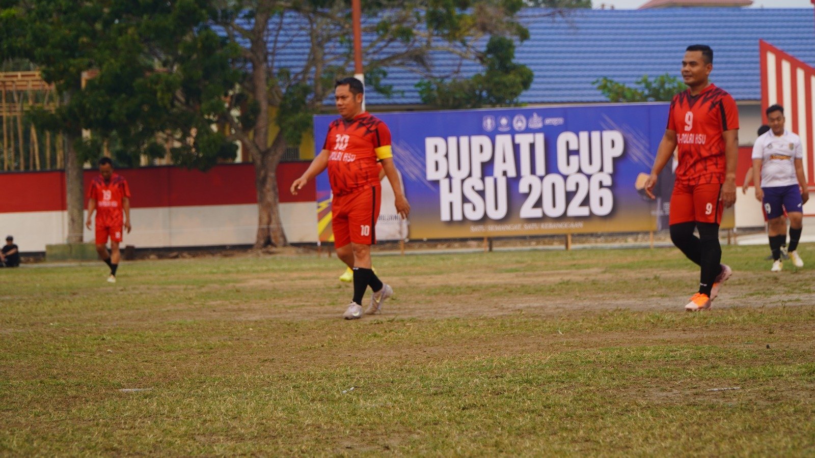 Semarak Pembukaan Bupati Cup HSU 2026, Kodim 1001/HSU Tampil di Laga Pembuka