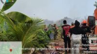 41 Petugas Padamkan Karhutla di Sangatta Utara, Lahan Diperkirakan 3 Hektare
