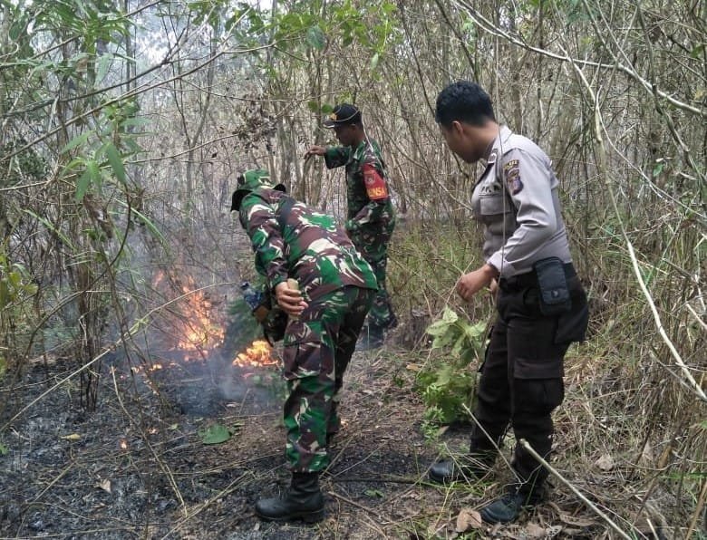 Babat Potensi Meluas, Koramil Bengkal Segera Tangani Hotspot Batu Balai