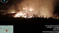 Kebakaran di Manunggal Jaya SP5 Hanguskan ±1 Hektare Lahan Bekas Rintisan Kebakaran di Manunggal Jaya SP5 Hanguskan ±1 Hektare Lahan Bekas Rintisan