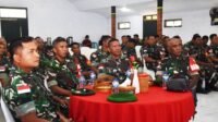 Puluhan Babinsa Kodim 1707 Ikuti Pembinaan Pancasila di Makodim Merauke